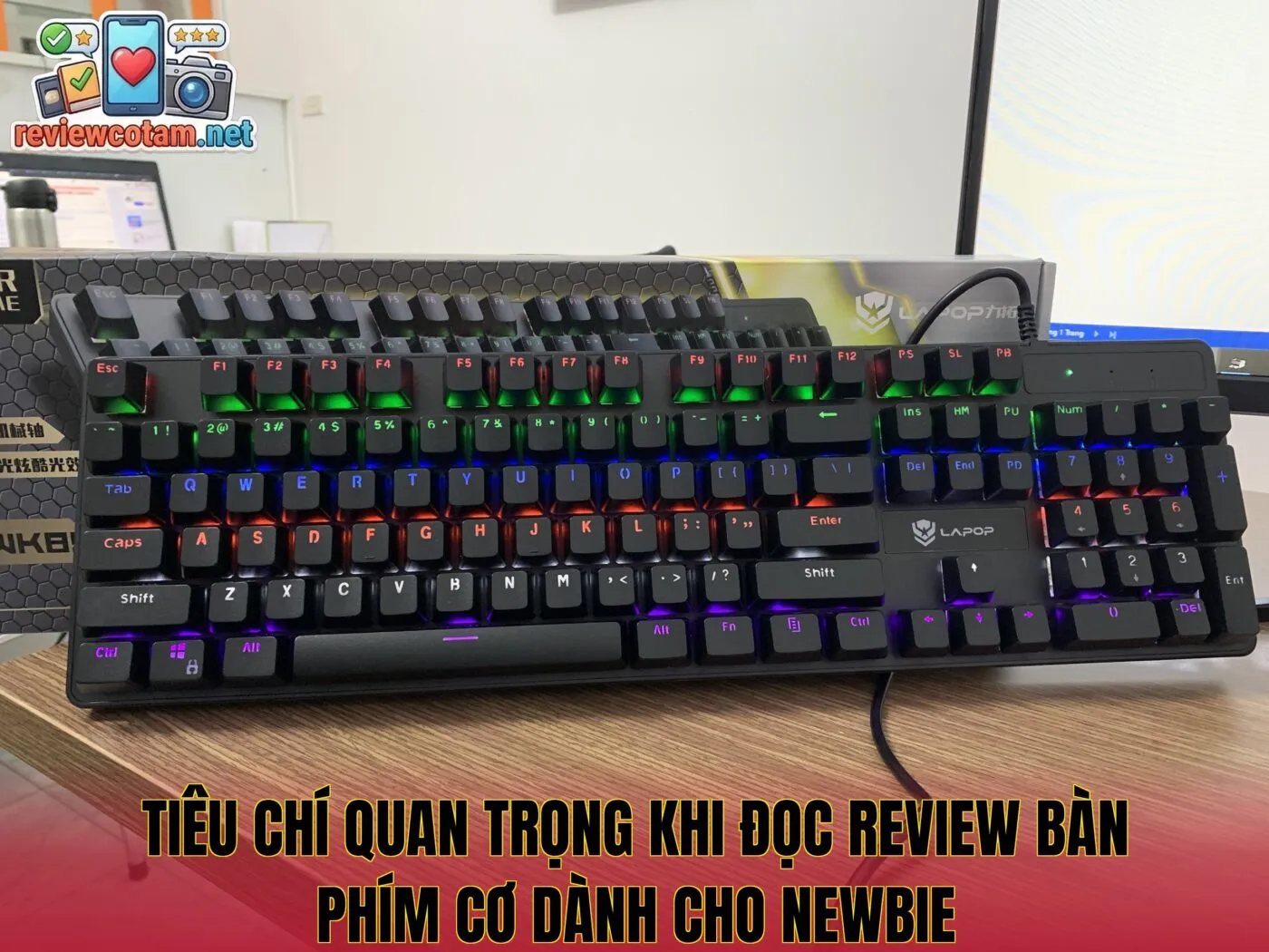 Tiêu chí quan trọng khi đọc review bàn phím cơ dành cho newbie