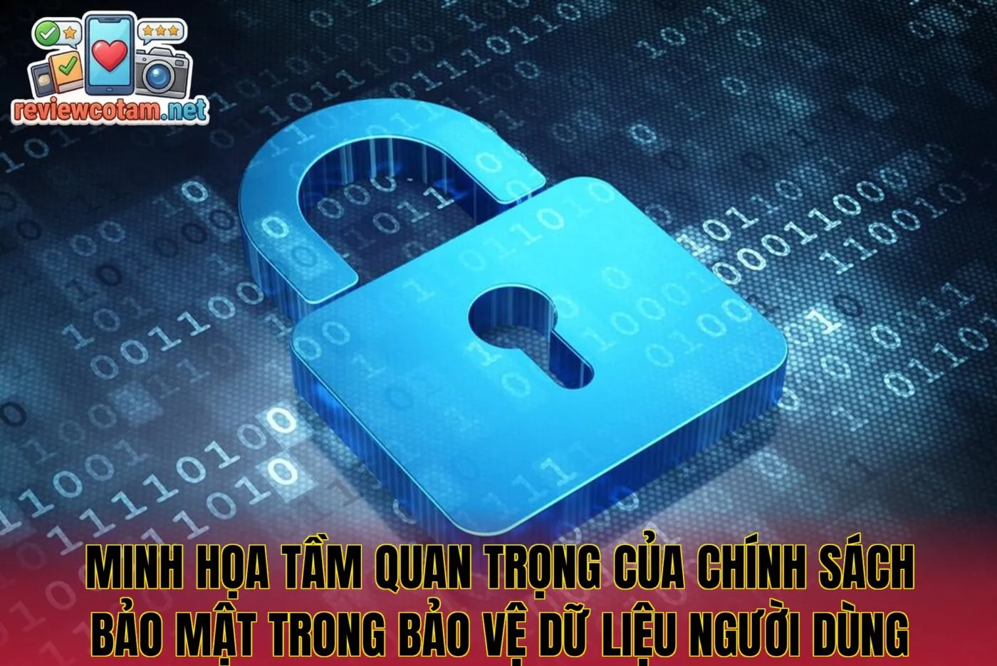 Minh họa tầm quan trọng của chính sách bảo mật trong bảo vệ dữ liệu người dùng