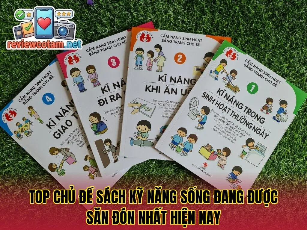 Top chủ đề sách kỹ năng sống đang được săn đón nhất hiện nay