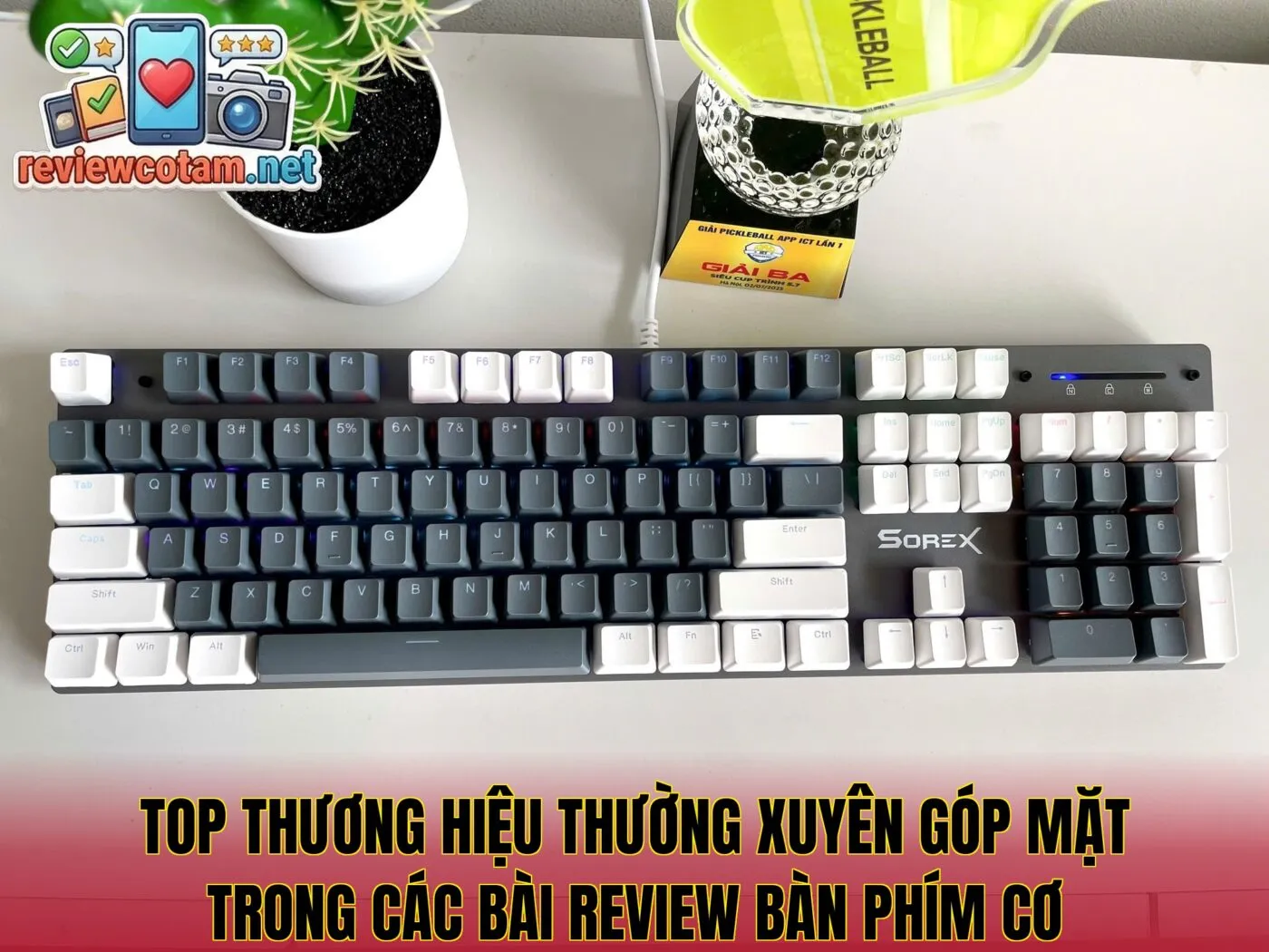 Top thương hiệu thường xuyên góp mặt trong các bài review bàn phím cơ