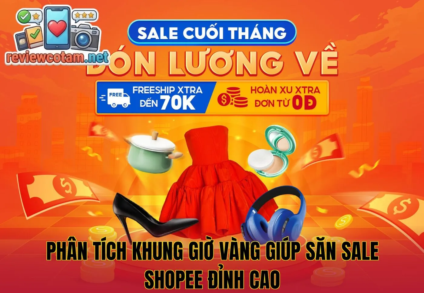Phân tích khung giờ vàng giúp săn sale Shopee đỉnh cao