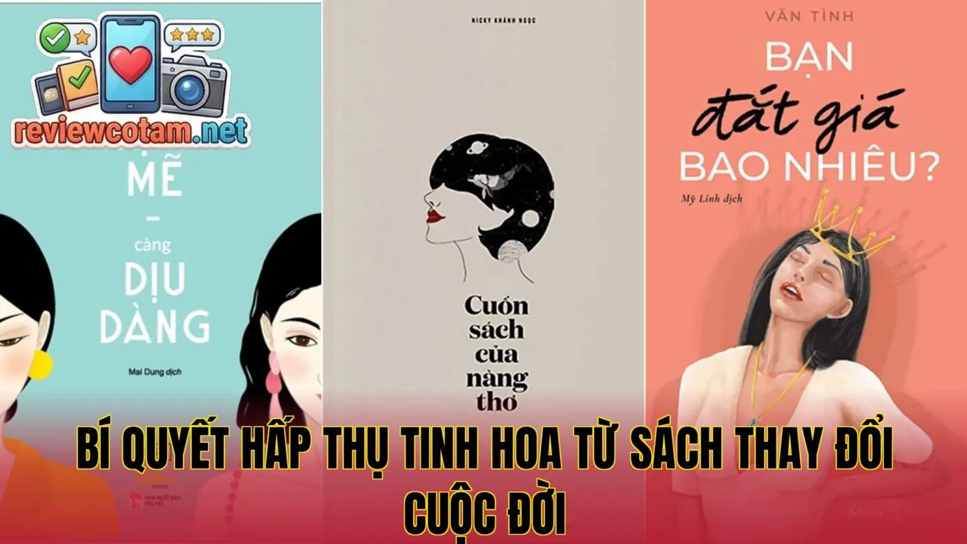 Bí quyết hấp thụ tinh hoa từ sách thay đổi cuộc đời