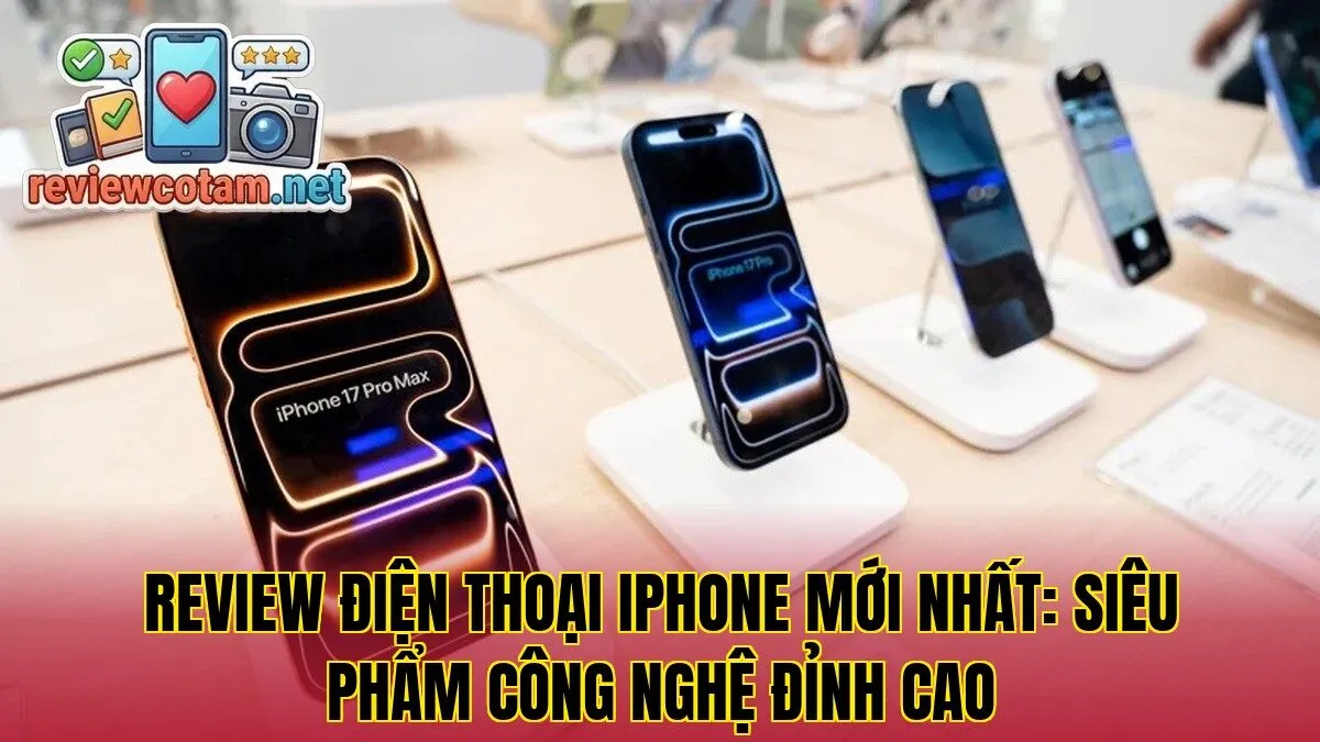 Review Điện Thoại iPhone Mới Nhất: Siêu Phẩm Công Nghệ Đỉnh Cao